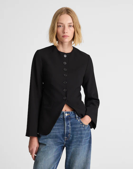 The Nolita Cutaway Blazer | Madewell