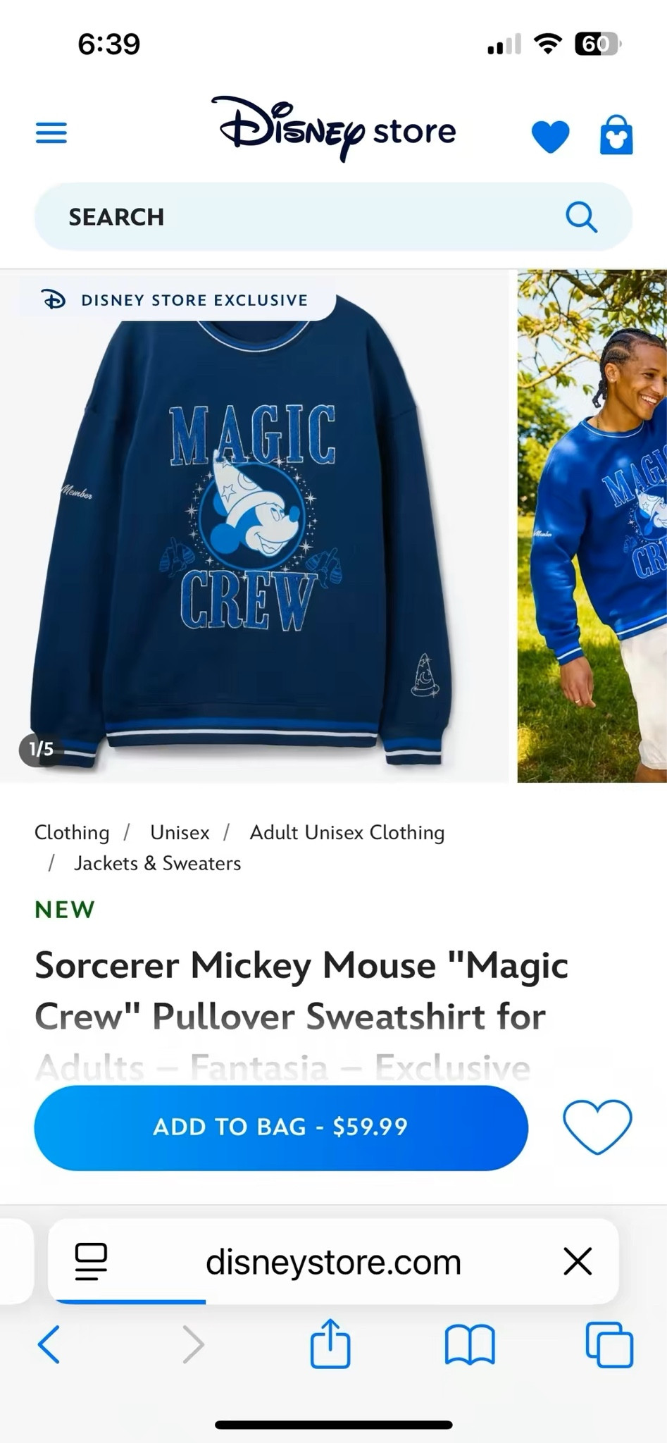 New items on the Disney store 
7.21.25