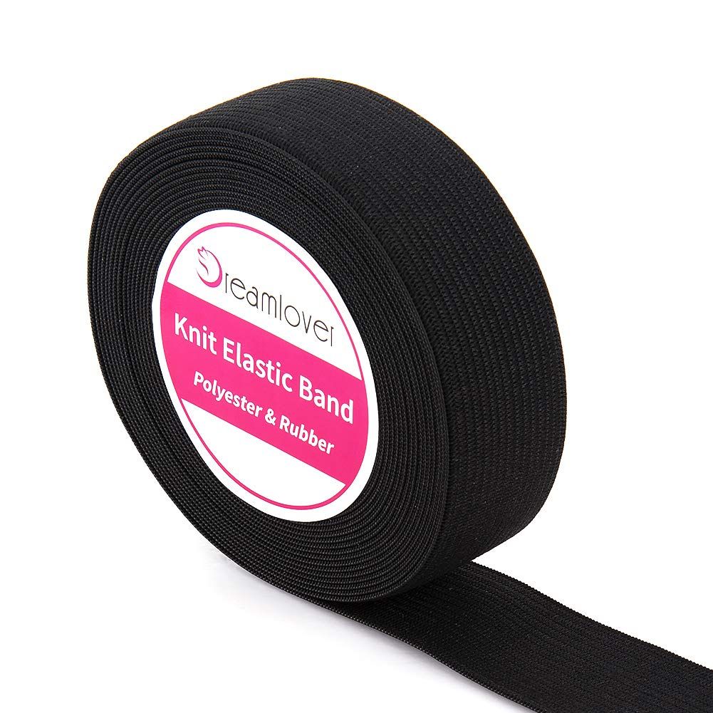 Dreamlover Elastic Band for Wig, Wig Band for Laying Edges, Lace Melting Band, Black Elastic Band fo | Amazon (US)