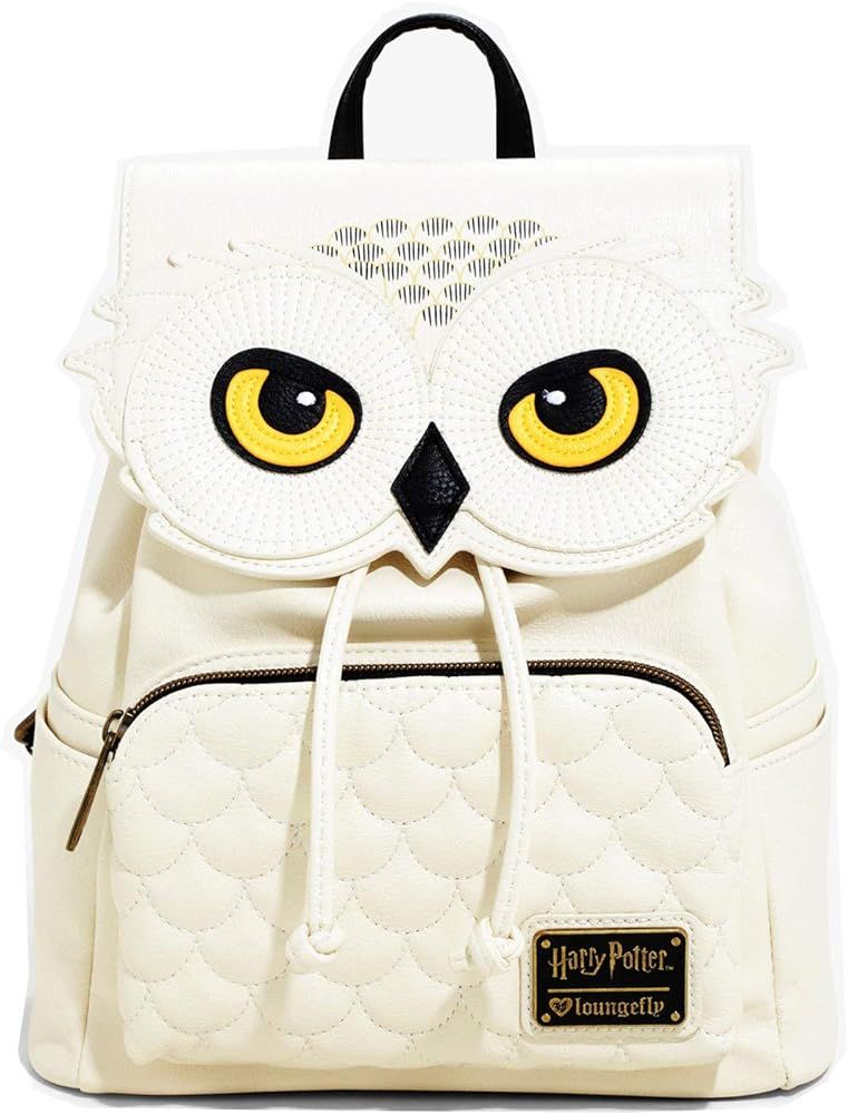 Loungefly x Hedwig the Owl Mini Backpack (One Size, Cream Multi) | Amazon (US)