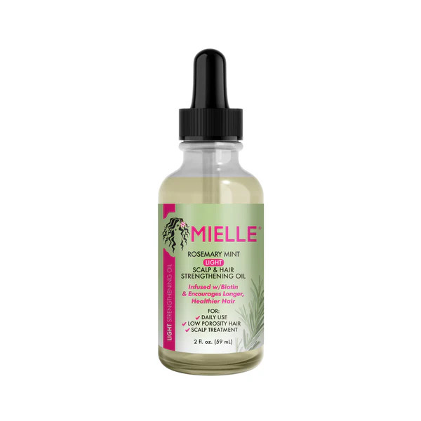 Rosemary Mint Light Scalp & Hair Strengthening Oil | MIELLE
