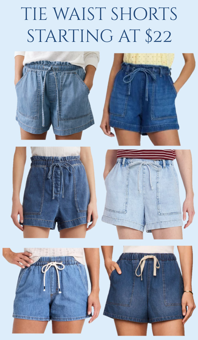 Tie waist shorts starting under $25!
...........
Walmart tie waist paper bag shorts  Plus size shorts target Walmart shorts Walmart finds Walmart fashion revolve shorts summer trends summer outfits summer looks casual outfits casual summer outfit vacation look Jean shorts summer shorts denim shorts midsize shorts rails shorts dupe revolve dupe Walmart dupe loose shorts oversized shorts agolde shorts a line shorts dark wash shorts  summer looks summer essentials beach trip Abercrombie shorts target haul Walmart haul summer trip beach trip old navy shorts 

#LTKootd #LTKPlusSize #LTKTravel

#LTKTravel #LTKootd #LTKFestival