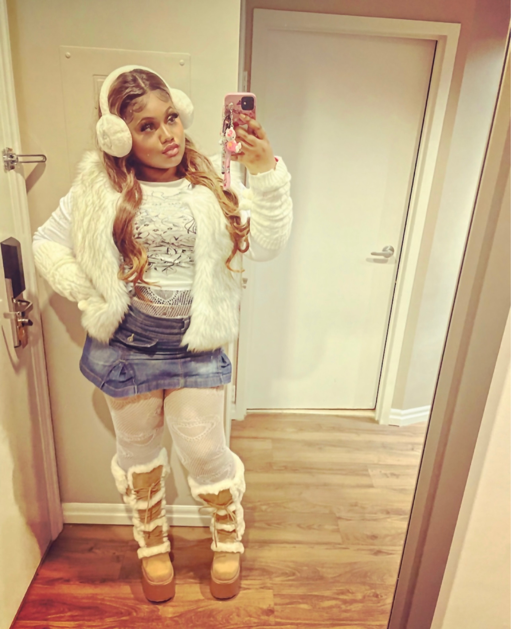 Winter doll ❄️💕 #y2k #2000s #coquette #bratzdoll #mcbling #winteroutfitinspo

#LTKstyletip #LTKplussize #LTKfindsunder50