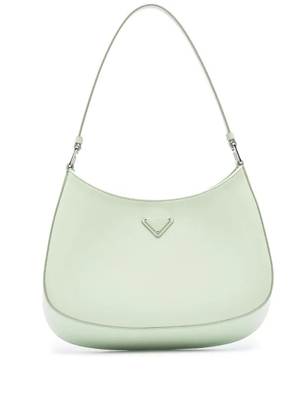 Cleo brushed leather shoulder bag | Farfetch Global