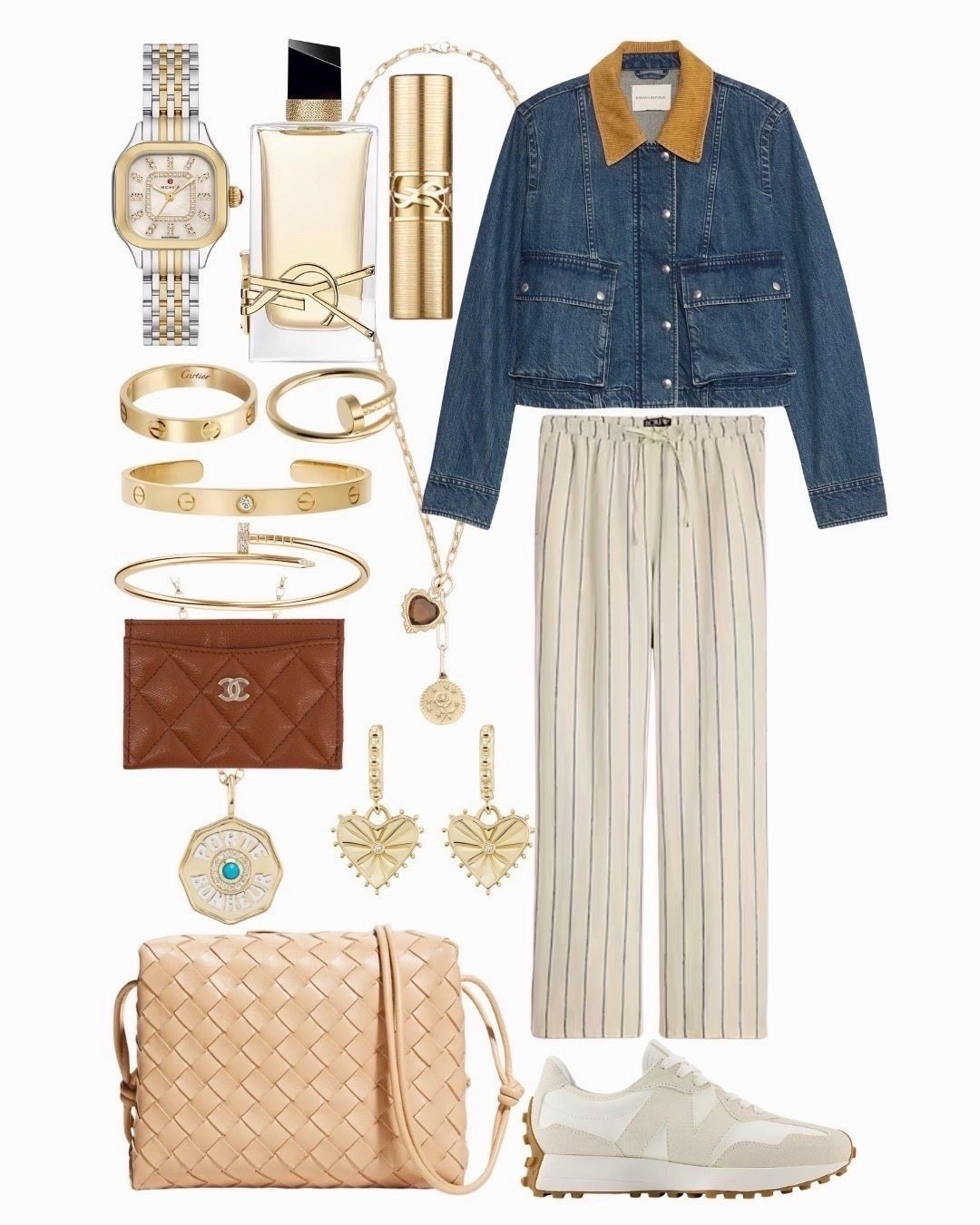 The cutest trapeze denim jacket! Obsessed with the corduroy collar for fall! Matched with my corduroy Ralph Lauren baseball hat!



#LTKSeasonal #LTKFindsUnder100 #LTKootd