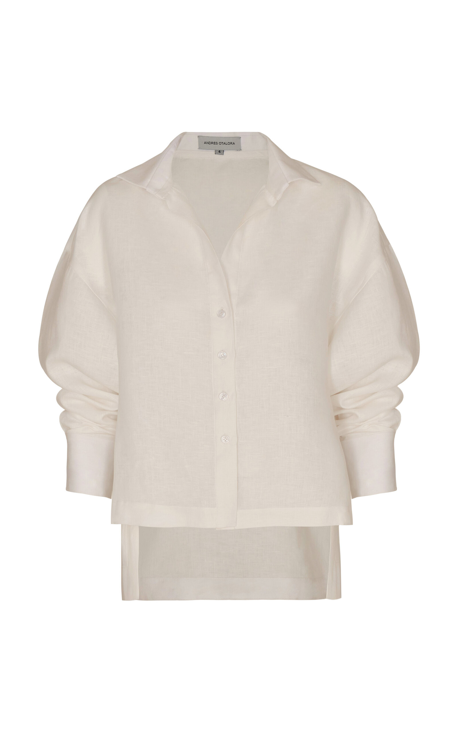 Andres Otalora Si Sabes Linen Shirt - Moda Operandi | Moda Operandi (Global)