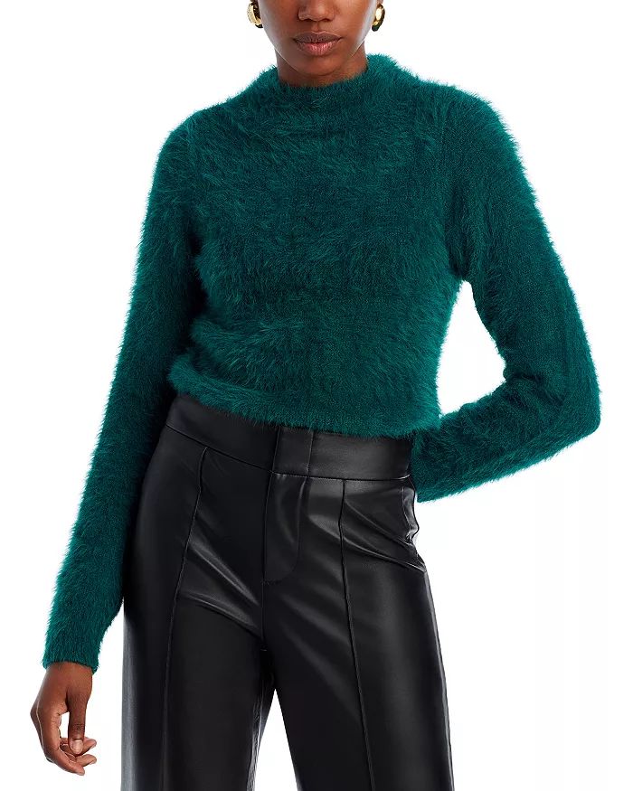 Eyelash Mock Neck Sweater - 100% Exclusive | Bloomingdale's (US)