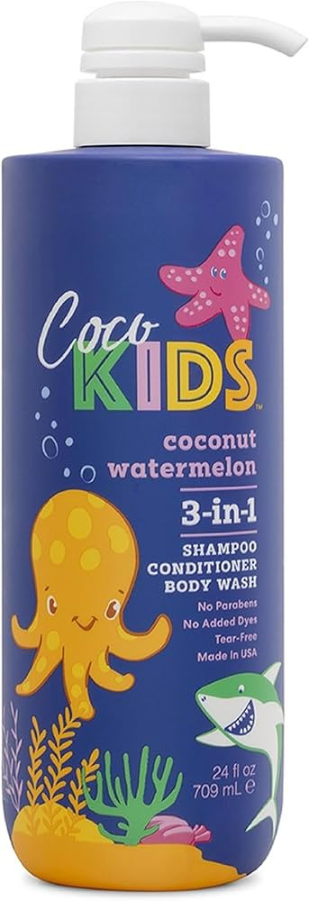 Cocomagic Watermelon 3-in-1 Shampoo, Conditioner & Body Wash – Gentle for Daily Use | Nourishin... | Amazon (US)