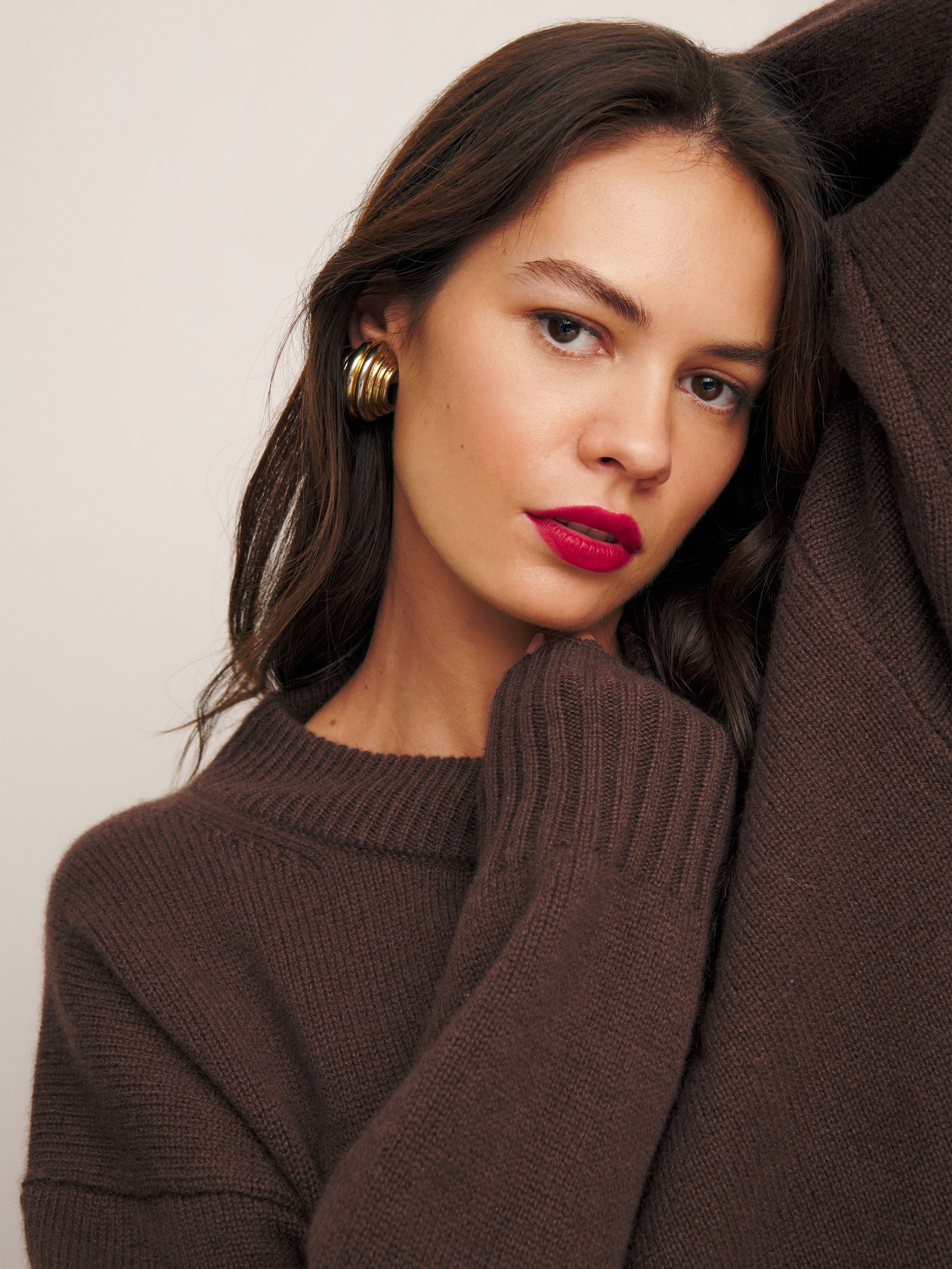 Sam Cashmere Oversized Crew Sweater | Reformation (Global)