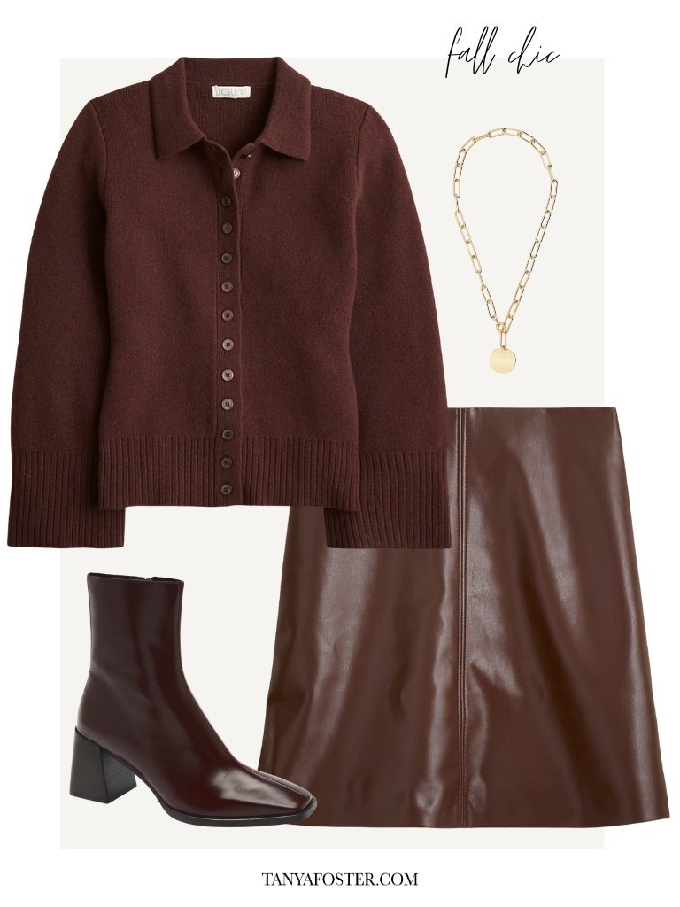 Chic monochromatic look for a date night or late fall style

#LTKootd #LTKSeasonal