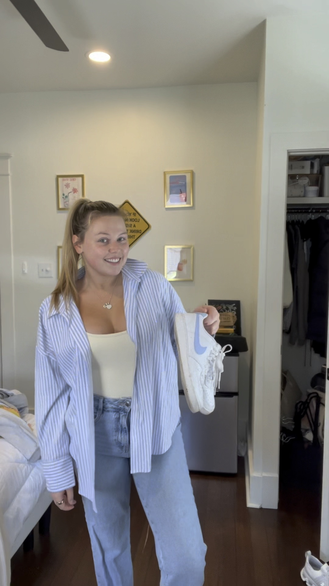 SUCH a cute fit for class 📚🫶🏻🤍

#LTKstyletip #LTKworkwear #LTKfindsunder100