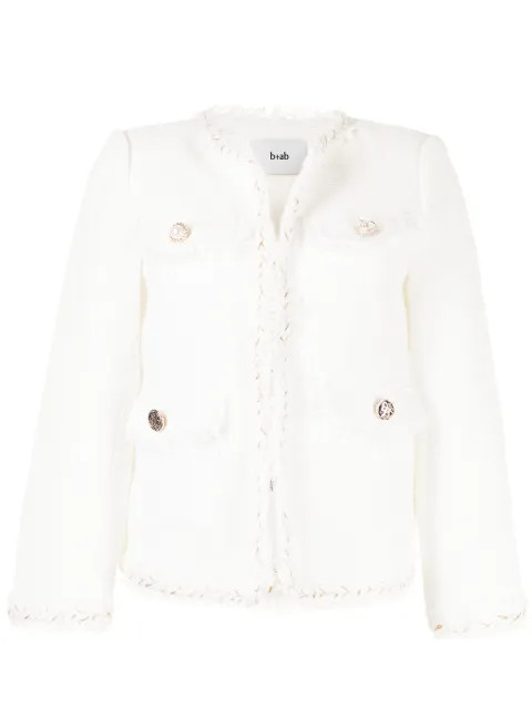 Jaqueta slim de tweed | Farfetch (BR)