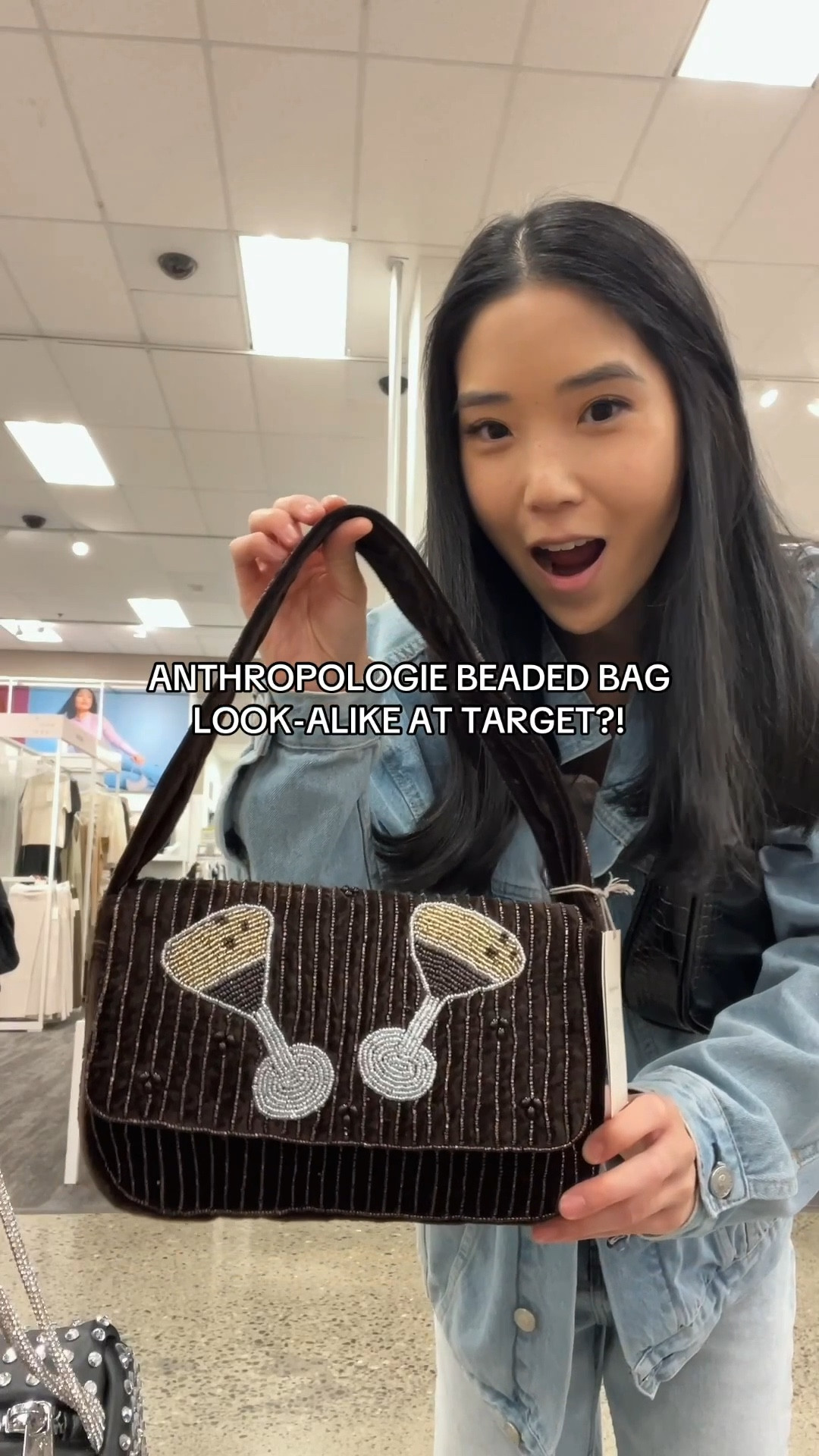 Espresso martini beaded bag at Target!!😍 

#target #targetfinds #bag #purse #beadedbag #giftguide #anthropologie 

#LTKParties #LTKGiftGuide #LTKItBag