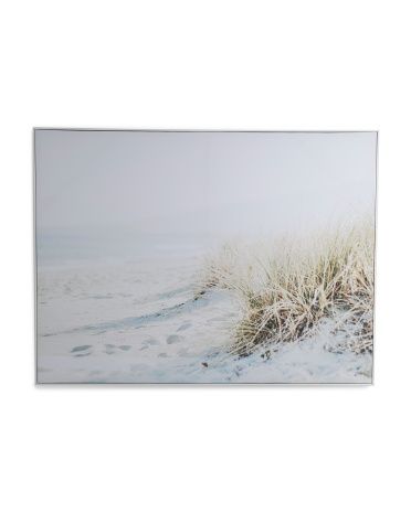 48x36 Beach Grass Framed Canvas Wall Art | TJ Maxx