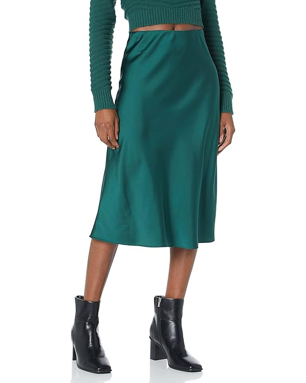 The Drop Women's Maya Silky Slip Skirt | Amazon (US)