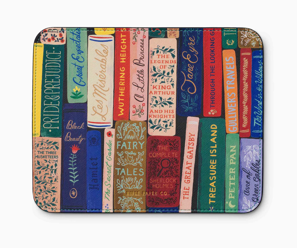 Mouse Pad - Bookshelf | Rifle Paper Co.