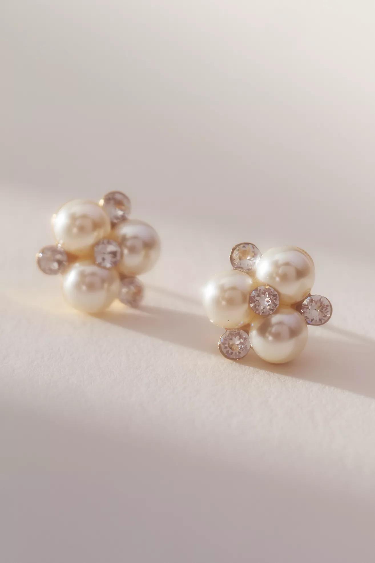 PARIS by Debra Moreland Princess Cluster Stud Earrings | Anthropologie (US)