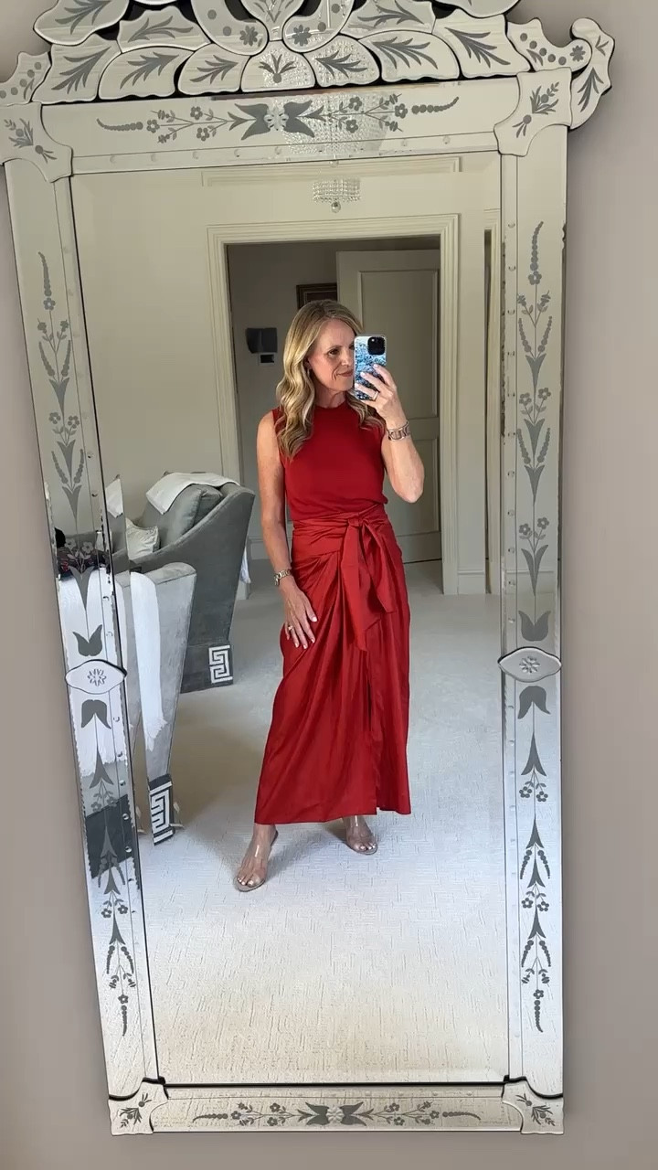 Julia Amory red top and skirt 
Wore this to a gala dinner to honor my husband 
It will be perfect for the holidays tootrees

#LTKStyleTip #LTKSeasonal #LTKOver40