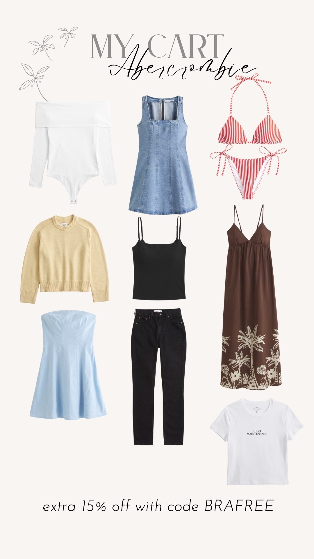 My most recent Abercrombie order 🤍 It’s a mix of easy summer pieces and a few finds to help me ease into fall (because yes, I’m already thinking ahead 🍂). The Bra Free Collection is 25% off, almost everything else is 20% off, AND there’s a stackable code too. Happy shopping! 🛍️ 

#LTKSaleAlert #LTKSeasonal #LTKFindsUnder100