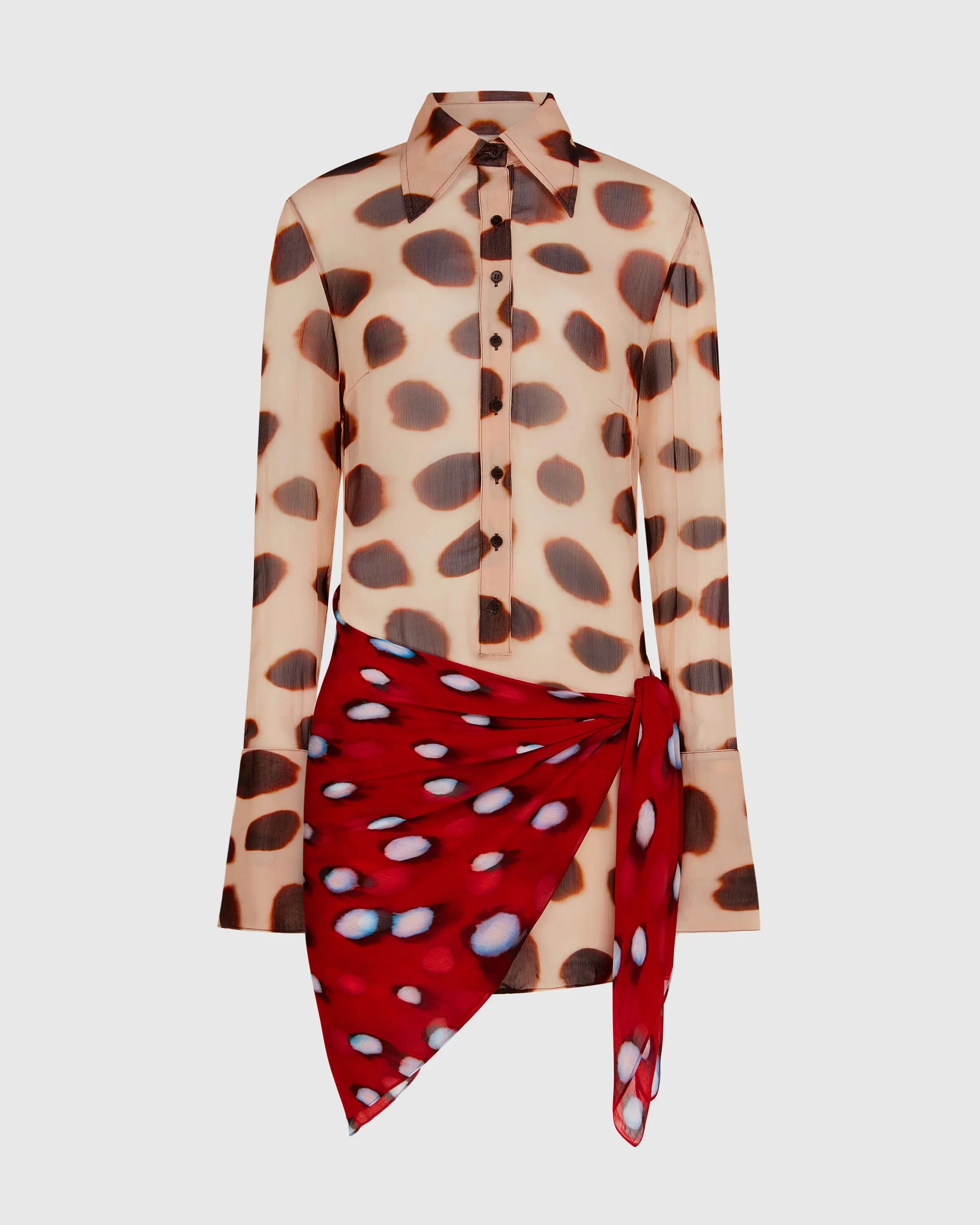 Nilah Shirt Dress Animal | Rat & Boa