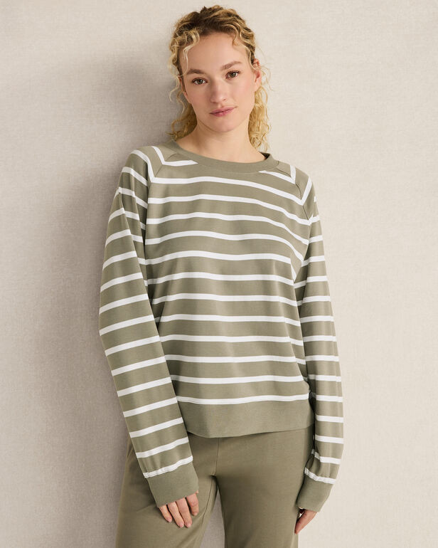 Organic Cotton Interlock Everyday Sweatshirt | Haven Well Within