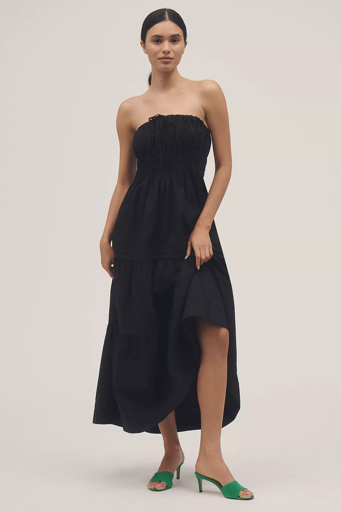 The Somerset Strapless Maxi Dress | Anthropologie (US)