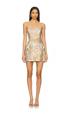 Katie May Valerie Dress in Guilded Rose from Revolve.com | Revolve Clothing (Global)