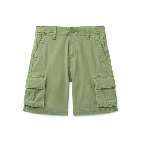 Wonder Nation Boys Twill Cargo Shorts, Sizes 4-18 | Walmart (US)