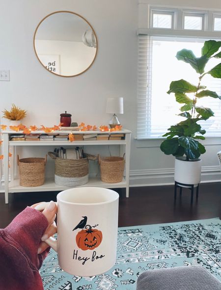 Hey boo!👻 I couldn’t help but decorate for fall because it makes me so happy.😍🙌🏼 While I love the summer months, fall decor is just so fun and cozy. Are you team summer or team fall? 
.
.
Linking my entryway table  decor in the LIKETOKNOW.it app! I couldn’t  believe how cheap these leaf lights were when I stumbled upon them.😍🥳 They’re battery operated, are fairly long, and just add the perfect amount of cozy to your space. 
.
.


#LTKunder50 #LTKhome #LTKSeasonal