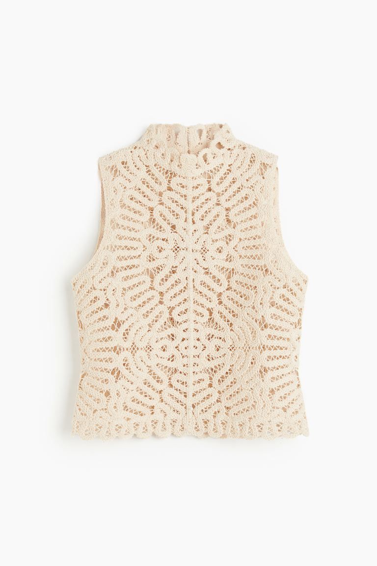 Crochet-look Top | H&M (US + CA)