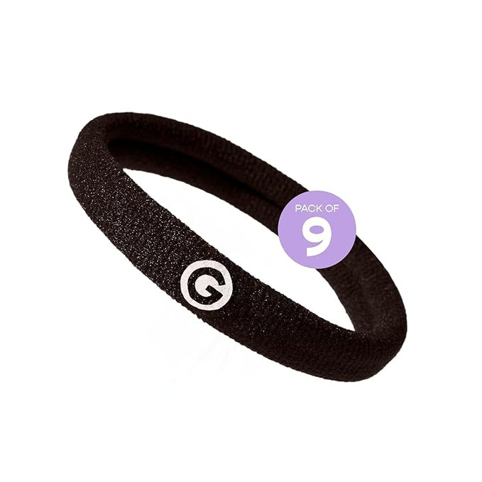 Gimme Beauty Medium Hold Hair Bands - Seamless Nylon & Spandex Ties for All Hair Types - Damage-F... | Amazon (US)