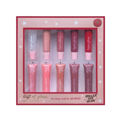 Holler and Glow Juicy Lip Gloss Tube Gift Set - 10ct | Target