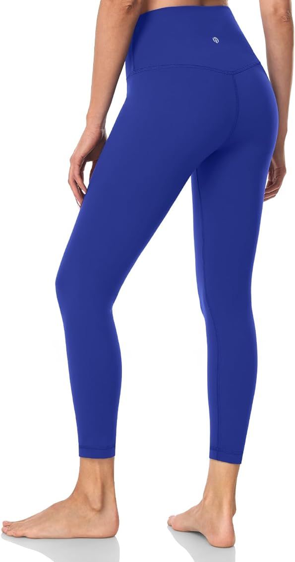 HeyNuts Essential 7/8 Leggings with Drawstring, Buttery Soft Women's High Waist Compression Pants 25 | Amazon (US)