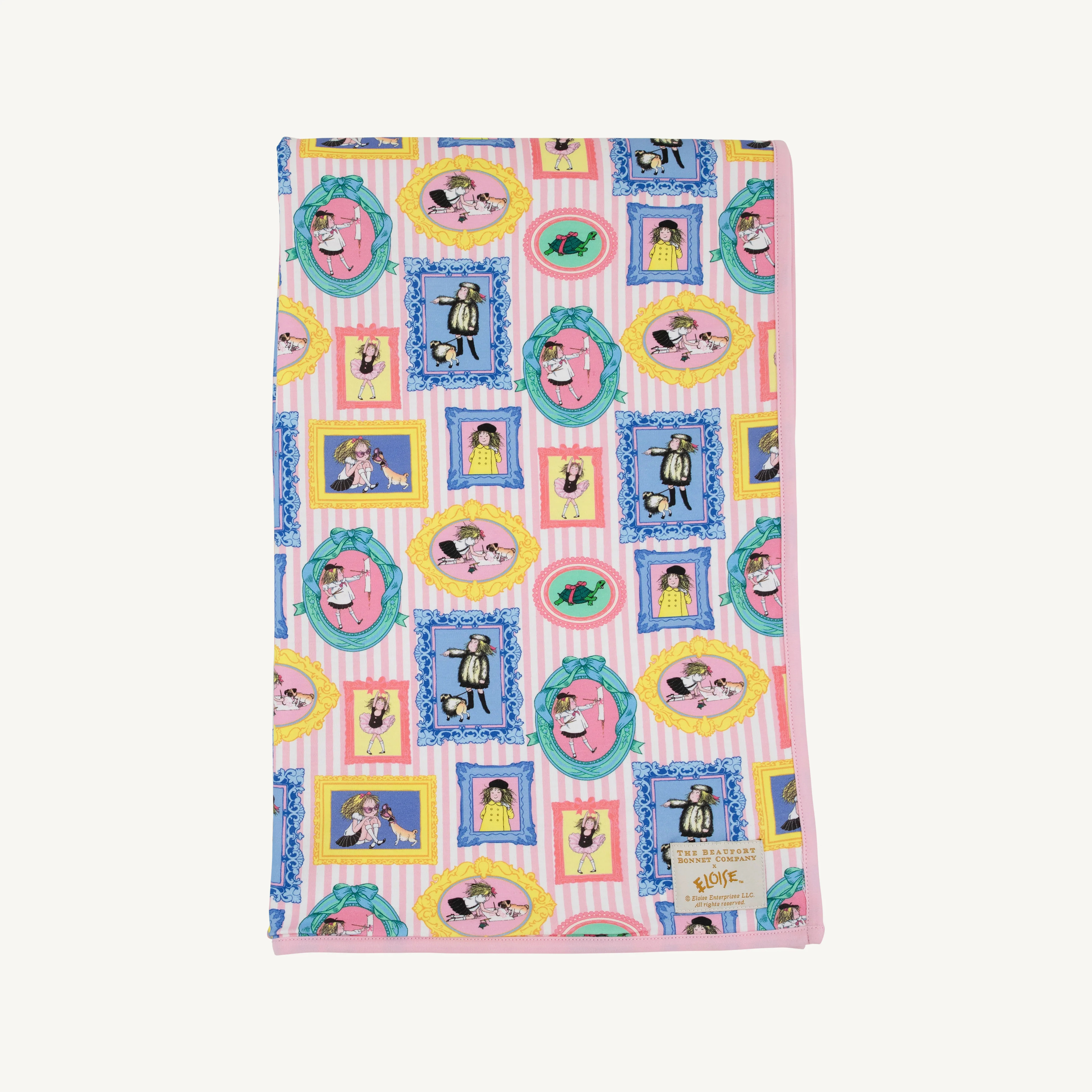 Silent Night Throw - Eloise's Picture Perfect Day with Palm Beach Pink | The Beaufort Bonnet Company