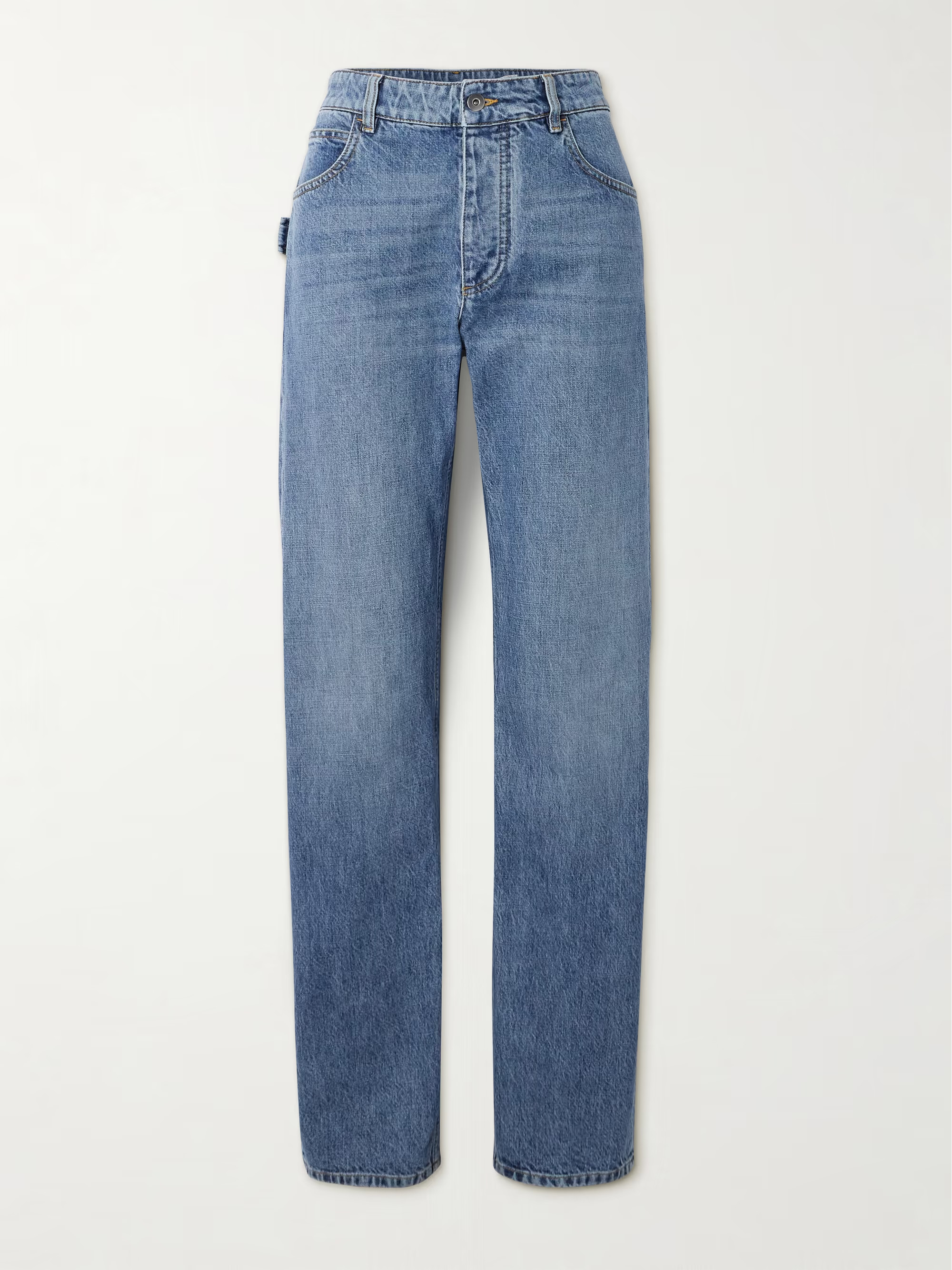 High-rise straight-leg jeans | NET-A-PORTER (US)