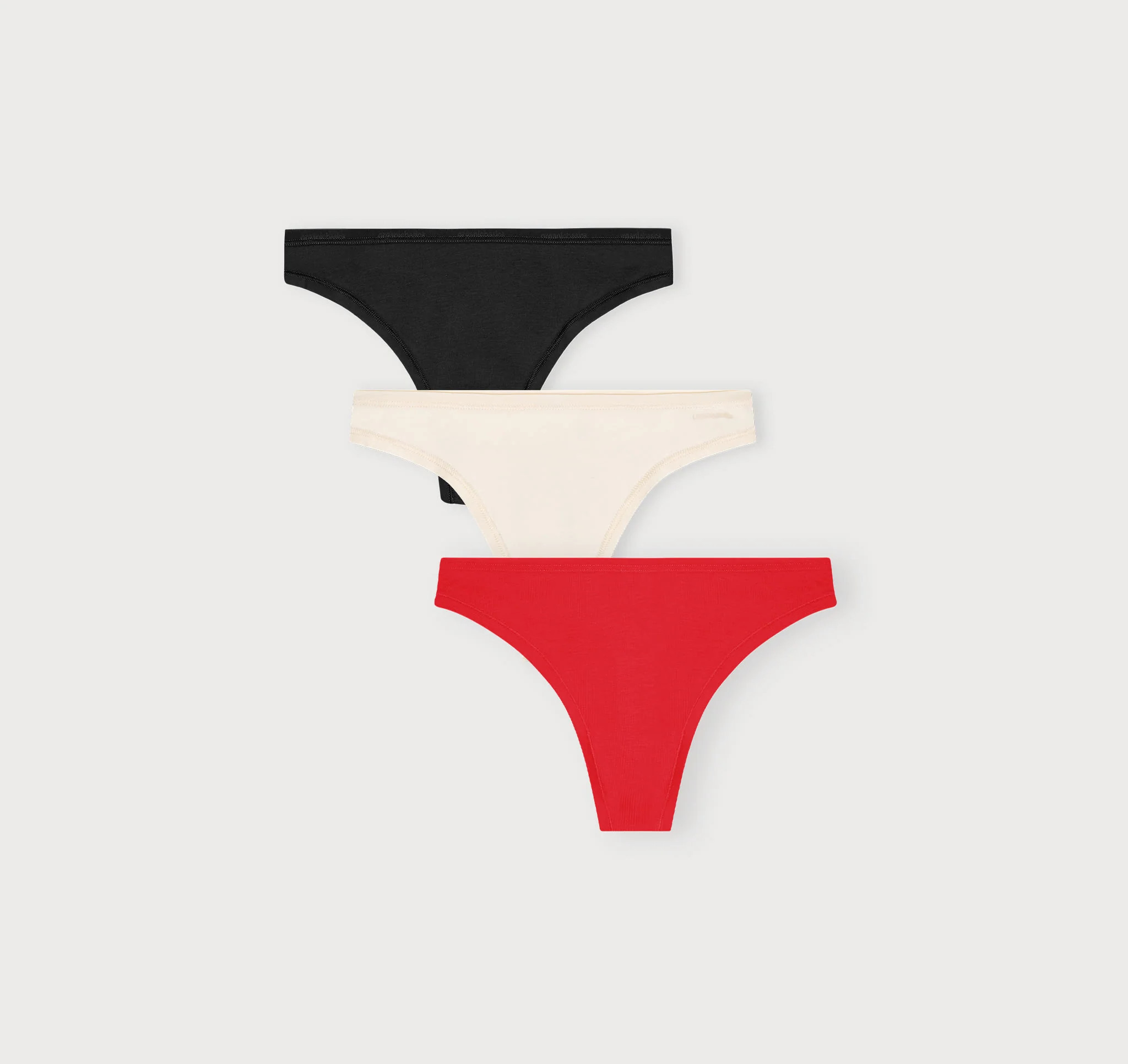 Core Thong 3-Pack | Organic Basics