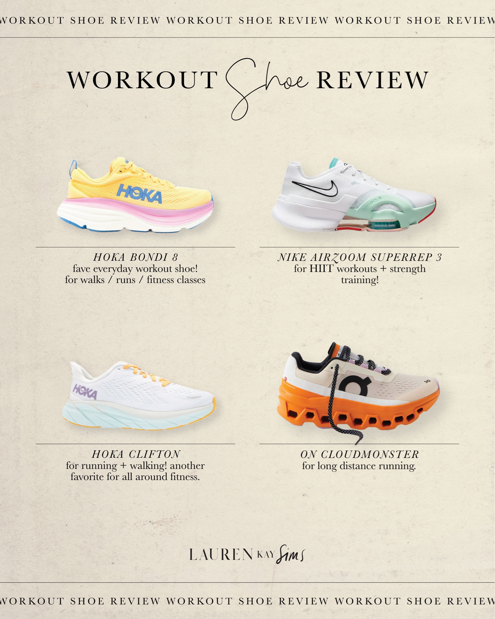 my top 4 favorite workout shoes #workoutshoereview 