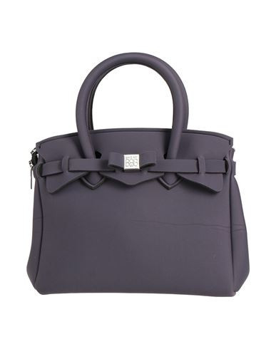 Save My Bag Woman Handbag Dark purple Size - Polyamide, Elastane | YOOX (US)