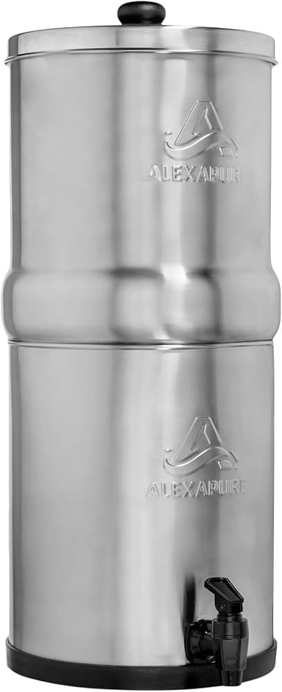 Alexapure Pro Stainless Steel Water Filtration System - 5,000 Gallon Throughput Capacity | Amazon (US)