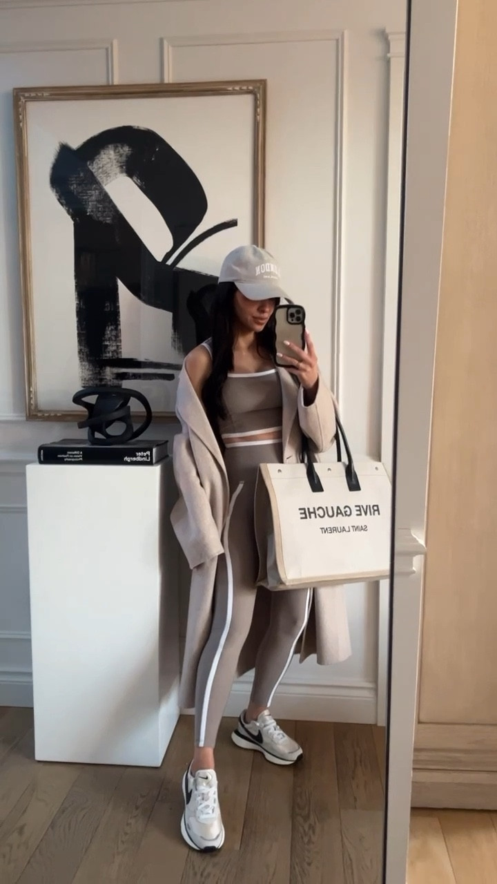 Fall weekend outfit 
Beyond yoga workout set
Nike phoenix waffle sneakers 
Gray coat  



#LTKSeasonal #LTKSaleAlert #LTKFindsUnder100