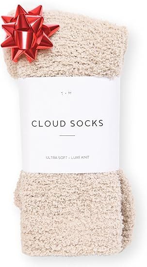 Unboxme Gifts Warm & Cozy Ultra-Luxe Cloud Sock for Women & Men - Super Soft Luxurious Fabric Sle... | Amazon (US)