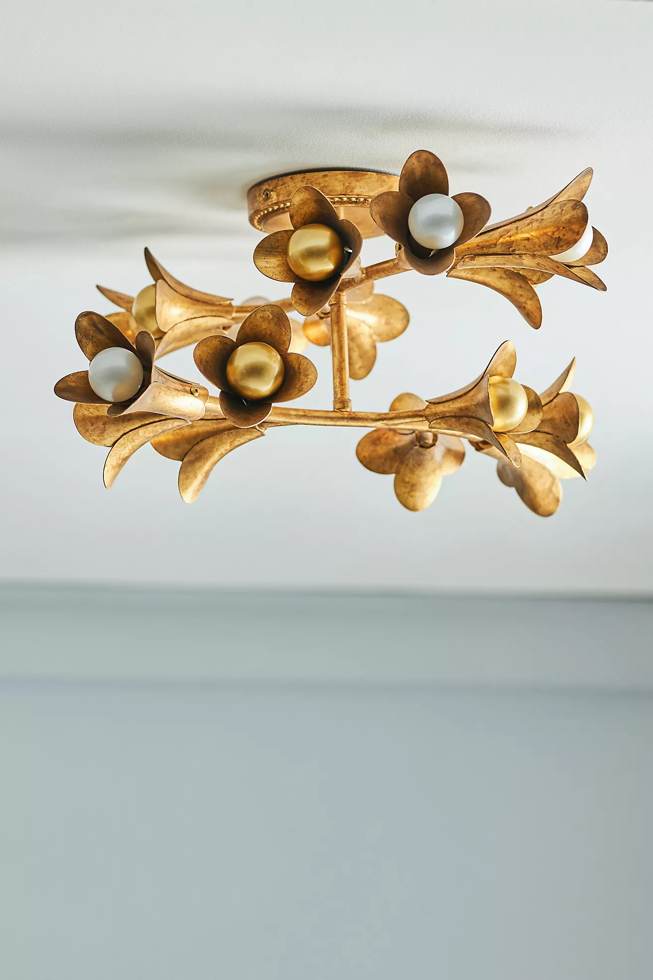 Claudia Flush Mount | Anthropologie (US)