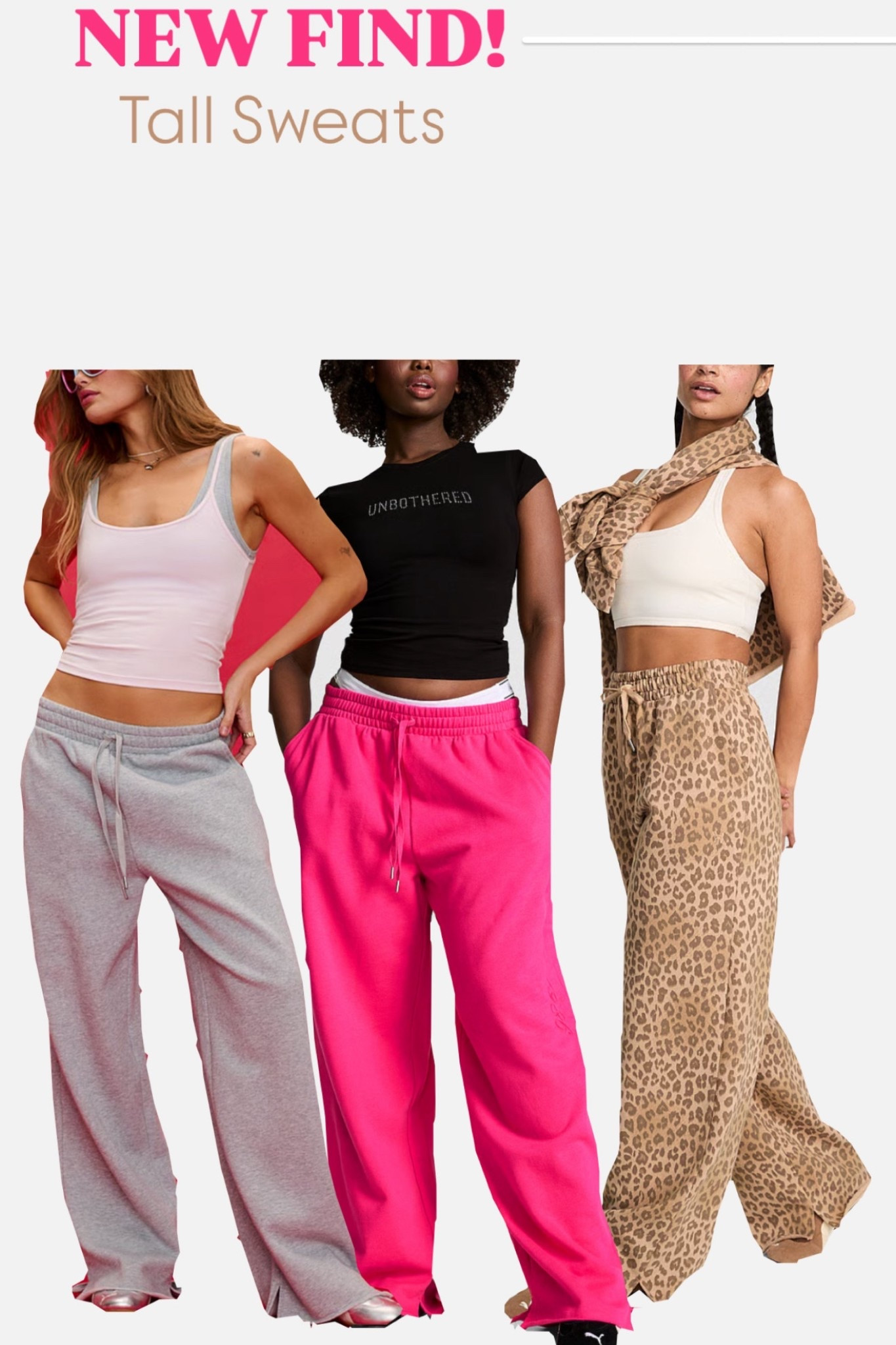 New tall, sweatpants, and pajama sets

#LTKTall #LTKSaleAlert