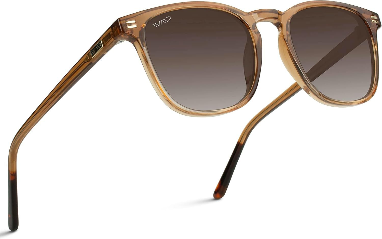 WearMe Pro Nick Men's Polarized Sunglasses, Rounded Square Frame, UV400 | Amazon (US)