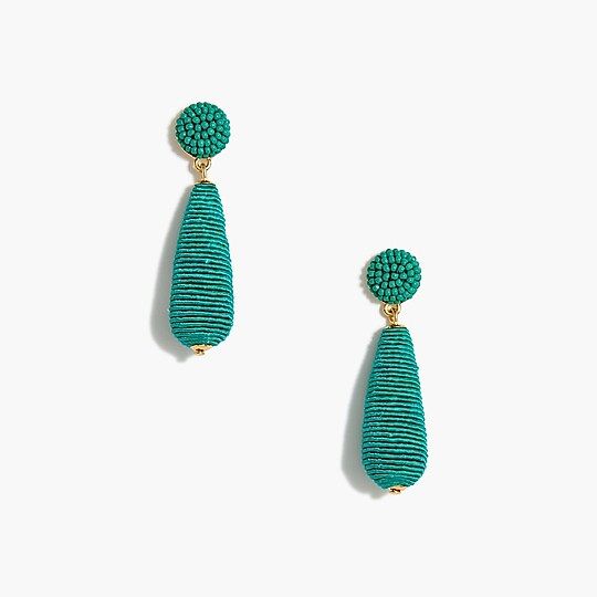 Beaded teardrop earringsItem BG991 
 
 
 
 
 There are no reviews for this product.Be the first t... | J.Crew Factory