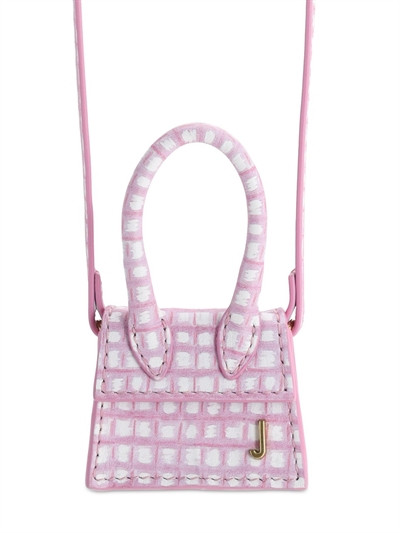 LE PETIT CHIQUITO PRINTED LEATHER BAG | Luisaviaroma
