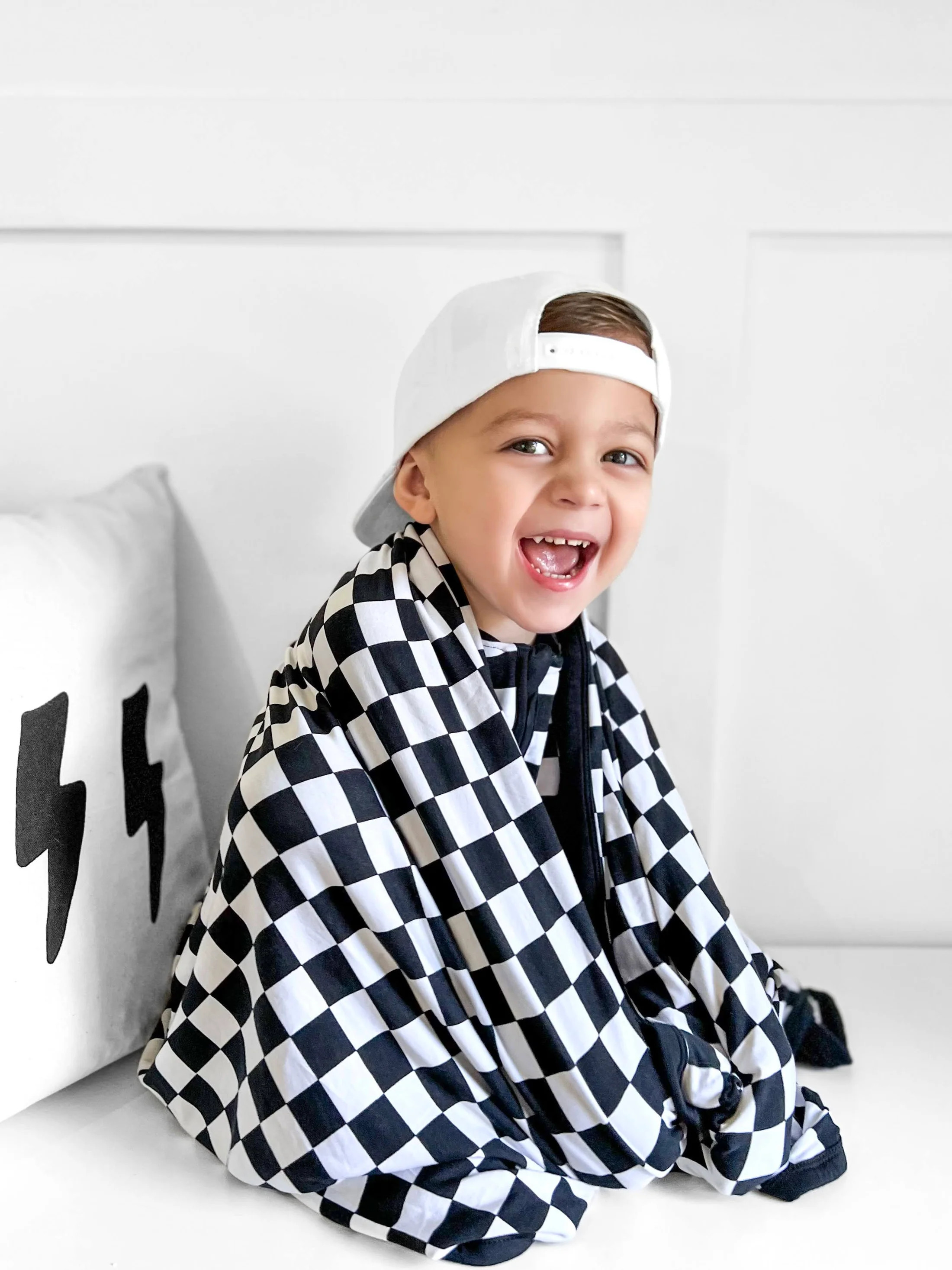 OREO CHECKERS DREAM BLANKET | Dream Big Little Co.
