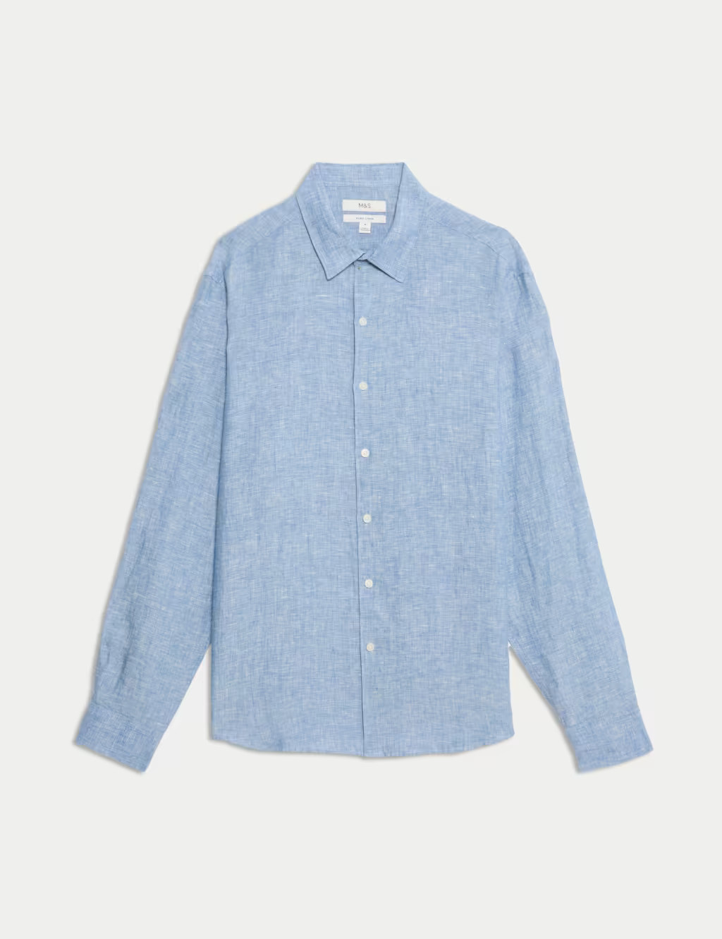Regular Fit Pure Linen Shirt | Marks & Spencer (UK)