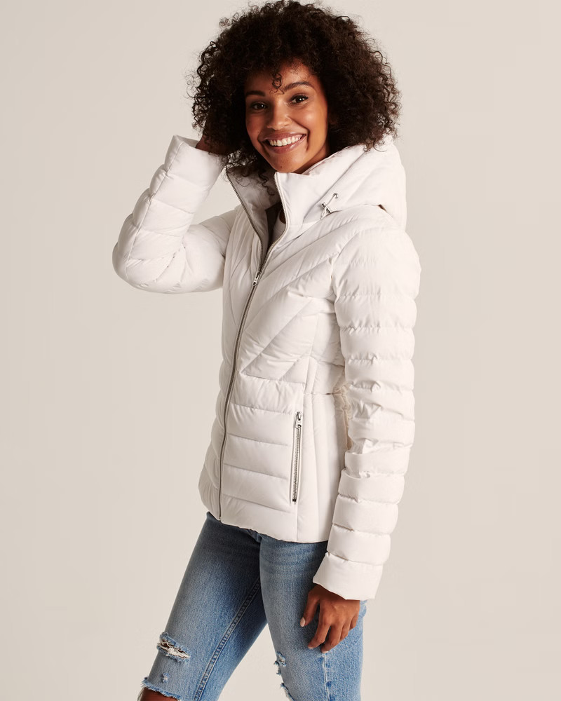 Lightweight Down Puffer | Abercrombie & Fitch (US)