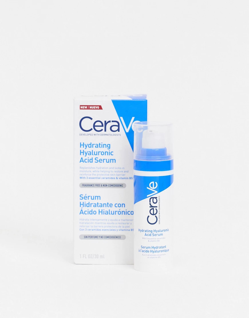 CeraVe Hydrating Hyaluronic Acid Serum 30ml-No colour | ASOS (Global)